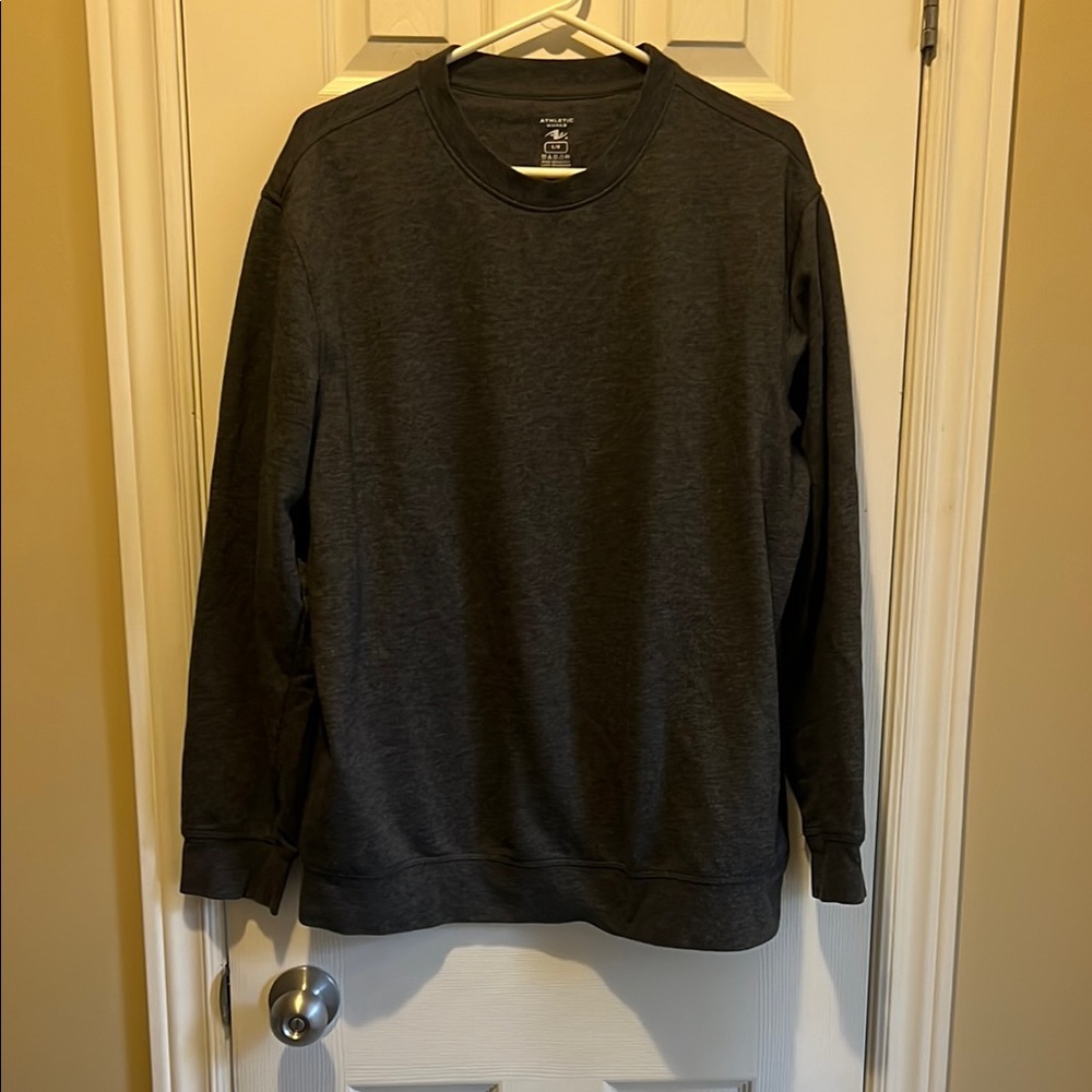 Athletic Works Dark Gray Crewneck Sweatshirt